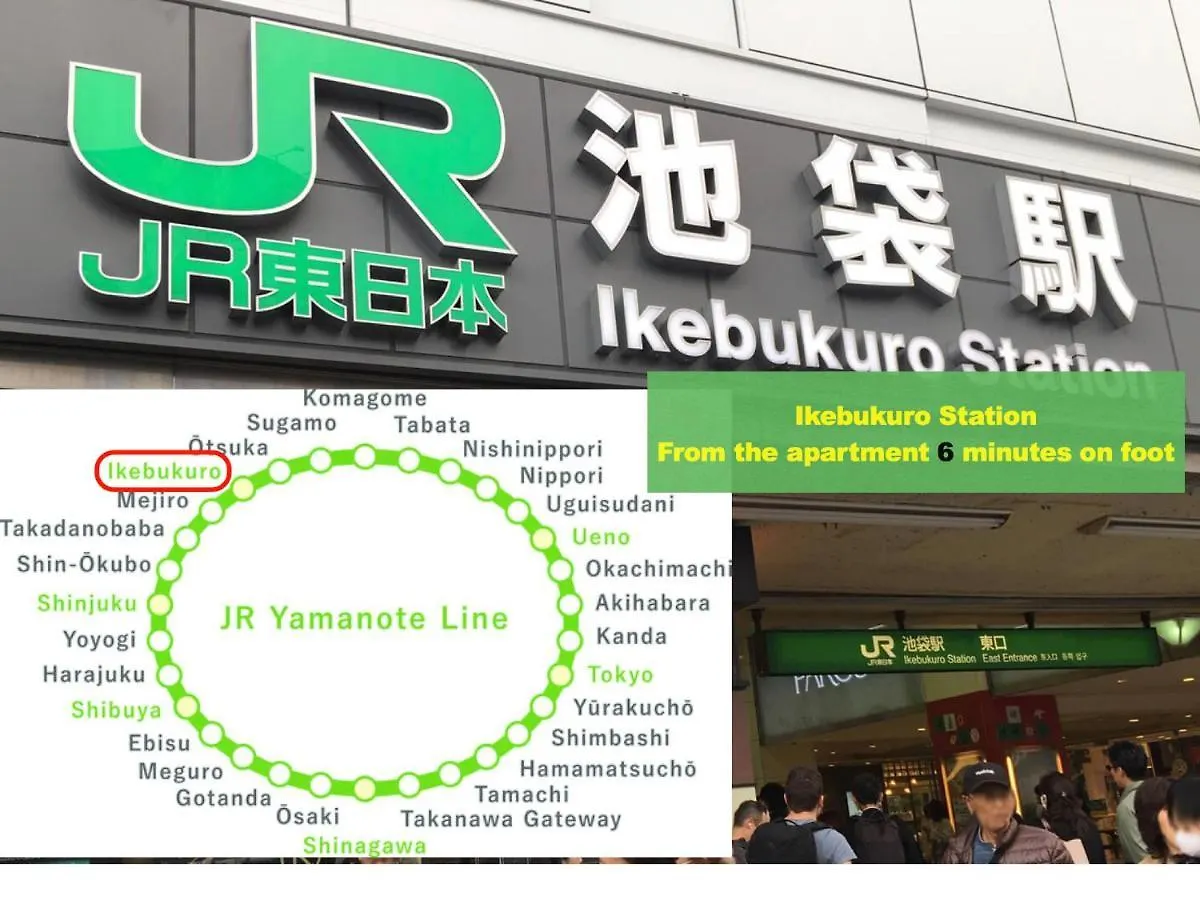 Love Ikebukuro: Central Stay near Yamanote Line with WiFi Tokyo